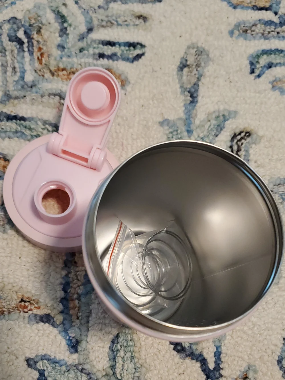 TRUVANI Stainless Steel Shaker Cup - Light Pink